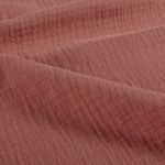 Coton mousseline - Marron moyen