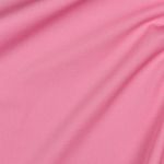 Tissu en coton bio - Uni rose