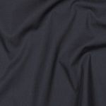 Tissu en coton bio - Uni bleu nuit