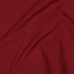 Tissu en coton bio - uni bordeaux
