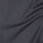 Tissu en coton bio uni - gris foncé