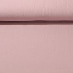 Baumwoll Musselin Pina - Altrosa