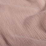 Coton mousseline - vieux rose