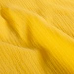 Coton mousseline - Jaune soleil