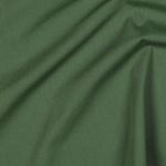Tissu en coton bio - Uni vert bouteille