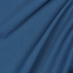 Tissu en coton bio - uni bleu jean