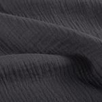 Coton mousseline - Gris