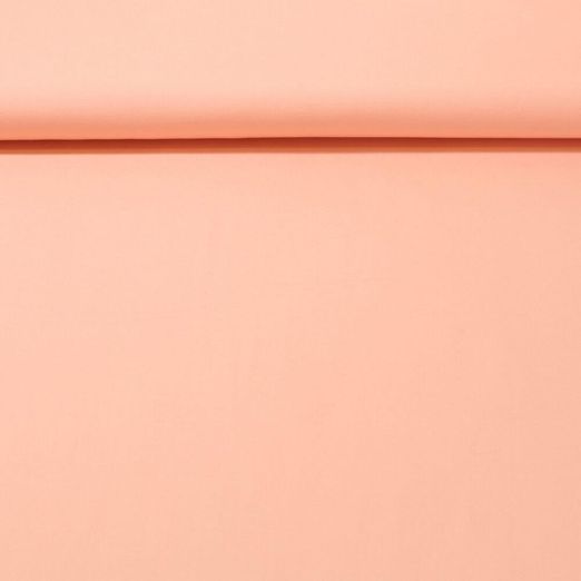 Tissu en coton bio Ilvi - Uni abricot