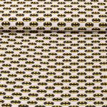 Baumwoll Popeline - Batman Weiß