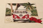 Canvas Panel - VW Bulli Original Rot Beige 