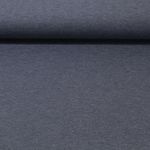 Sommersweat Lea - French Terry Melange Jeansblau