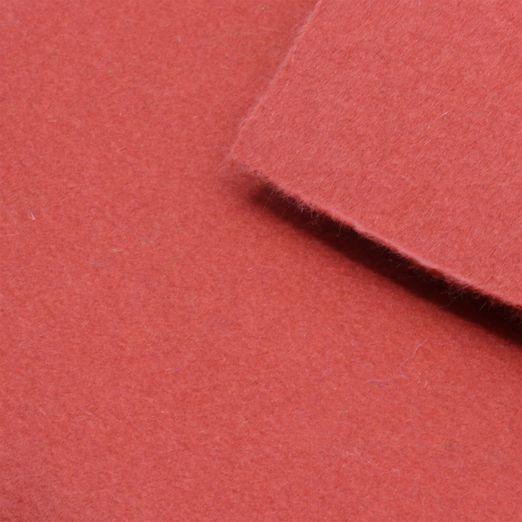 Feutre de laine uni 3mm - rouge brique