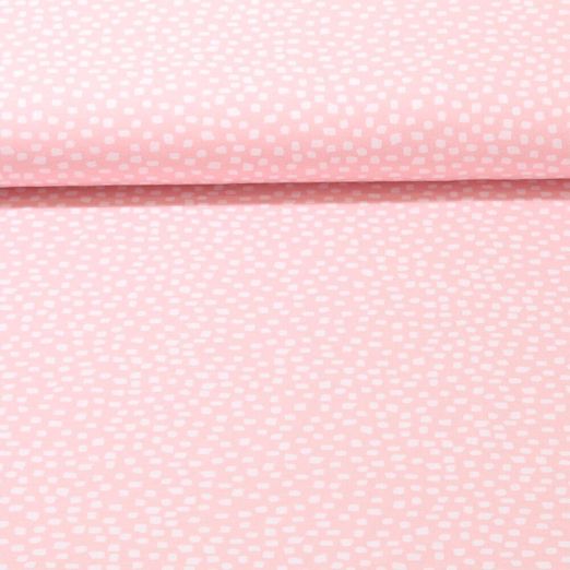 Jersey biologique - Petites pierres - rose