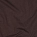 Bio summersweat - French terry uni donkerbruin 021