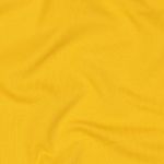 Biologische summersweat - French terry uni geel 028