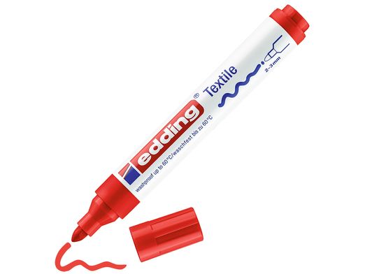 EDDING 4500 Textilmarker - rot EDDING 4500 Textilmarker - rot