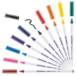 EDDING Textilstift 4600 - Basic Colours -10er Set -1