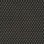 Tejido de algodón - ruedas dentadas negras