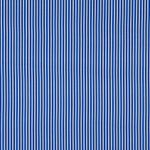 Tela tejida de algodón - rayas azul real
