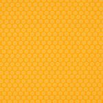 Tejido de algodón - Ruedas dentadas amarillas