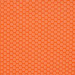 Tela tejida de algodón - ruedas dentadas naranja