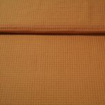 Waffelpique - Orange uni