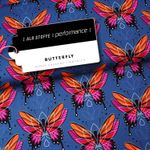 Albstoffe Performance Kollektion - Butterfly Blau-0