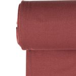 Bündchen - Lurex Uni Ziegelrot Gold Bündchen - Lurex Uni Ziegelrot Gold