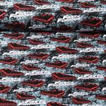 Jersey - Impression numérique Fast & Furious - noir rouge