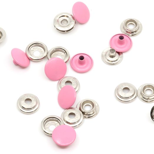 Boutons-pression Anorak Couleur 15mm paquet de recharges - 10 pièces