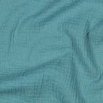 Organiczny muślin - denim blue