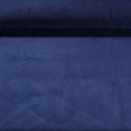 Nicki Gabriel - Velours - bleu jeans uni