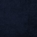 Nicki - velours uni bleu jean foncé