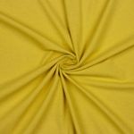 Leinenjersey - Gelb Melange