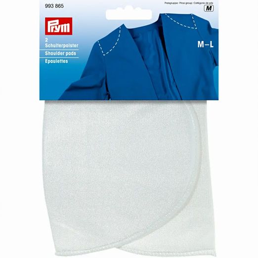 PRYM Epaulettes demi-lunes M-L - 2 pièces