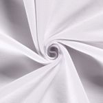 Vaffeljersey - Ensfarvet Hvid Dobbeltlaget