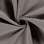 Vaffeljersey - Ensfarvet Grå Dobbeltlags