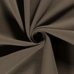 Vaffeljersey - Ensfarvet taupe dobbeltlagет