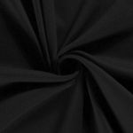 Rippjersey - Schwarz