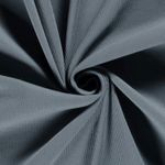 Rippjersey - Jeansblau