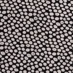 Modestoff - Punkte Schwarz Grau