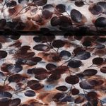 Modestoff - Herbstlaub Braun