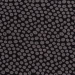 Modestoff - Punkte Schwarz Dunkelgrau