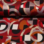 Modestoff - Formenmix Rot