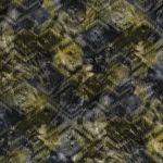 Modestoff - Batik Zickzack Grün Modestoff - Batik Zickzack Grün