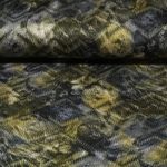 Modestoff - Batik Zickzack Grün