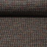 Modestoff - Glitzerboucle Schwarz