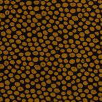 Modestoff - Punkte Schwarz Curry