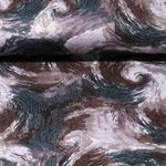 Modestoff - Wasserwelle Blau