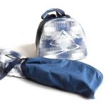 Tissu d´extérieur Julian Light - Mélange Bleu marine foncé-3